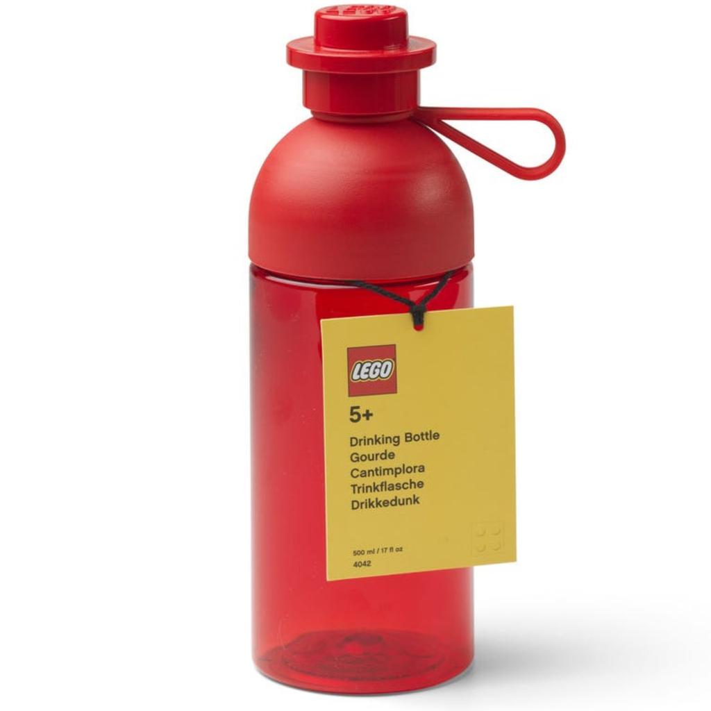 LEGO Hydration Bottle - Red - Bình Đựng Nước LEGO Màu Đỏ 500ml - Hình ảnh sản phẩm