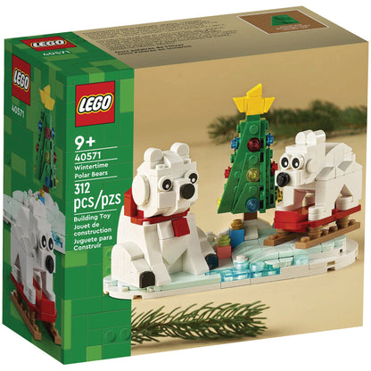 LEGO® Wintertime Polar Bears - Bộ Đồ Chơi Lắp Ráp Gấu Bắc Cực Giáng Sinh - LEGO 40571 - Hình ảnh sản phẩm