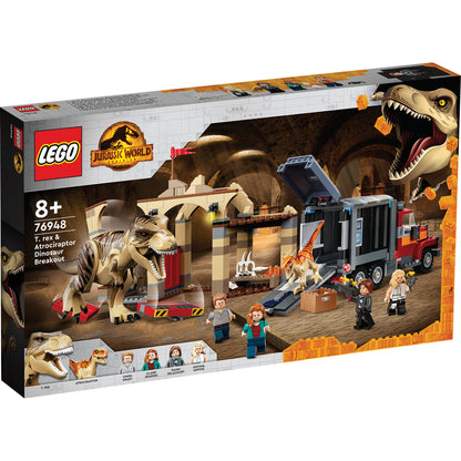 LEGO® Jurassic World T. rex & Atrociraptor Dinosaur Breakout - Đồ Chơi Lắp Ráp Khủng Long 76948 - LEGO - Hình ảnh sản phẩm