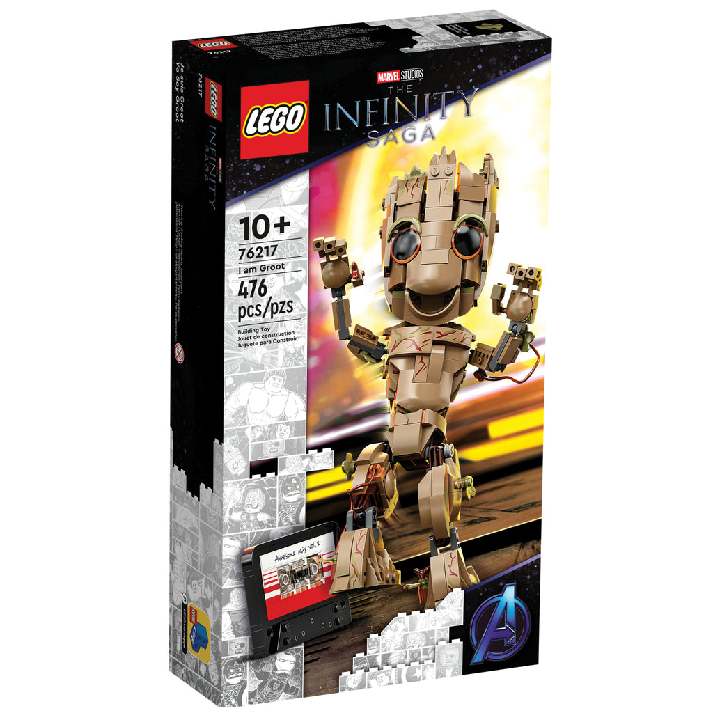 LEGO® Marvel I am Groot - Mô Hình Lắp Ráp Baby Groot - LEGO 76217 - Hình ảnh sản phẩm