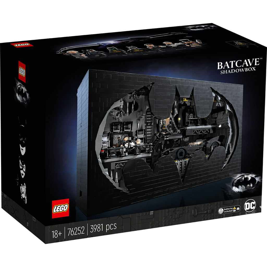 LEGO® DC Batman™ Batcave™ – Shadow Box | Mô Hình Hang Dơi Batman Returns 1992 (76252) - Hình ảnh sản phẩm
