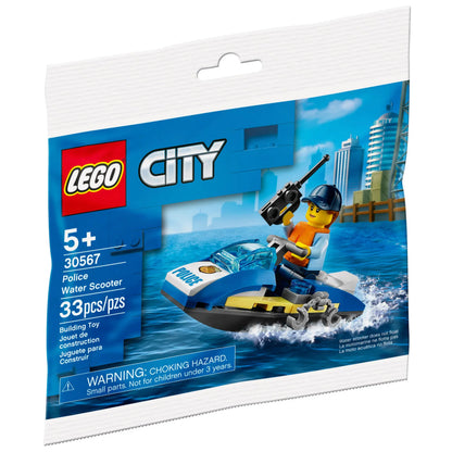 LEGO® City Police Water Scooter - Đồ chơi lắp ráp Mô tô nước cảnh sát (30567) - LEGO - Hình ảnh chi tiết 2