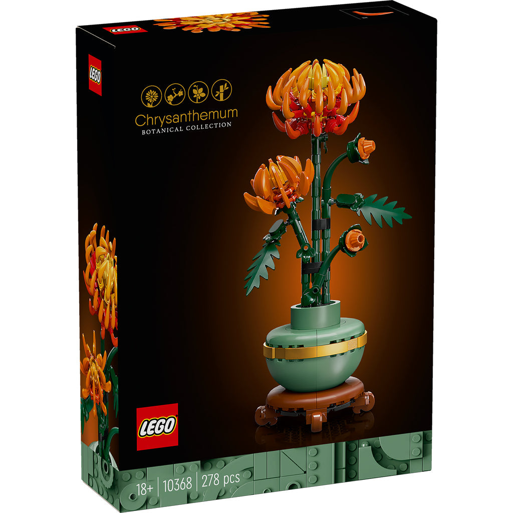 LEGO® ICONS™ Chrysanthemum - Bộ Lắp Ráp Hoa Cúc Đại Đóa LEGO 10368 - Hình ảnh sản phẩm