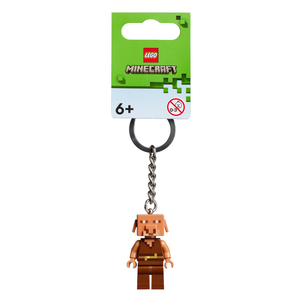 LEGO® Minecraft® Piglin Keyring - Móc Khóa Nhân Vật Piglin Chính Hãng - LEGO 854244 - Hình ảnh sản phẩm