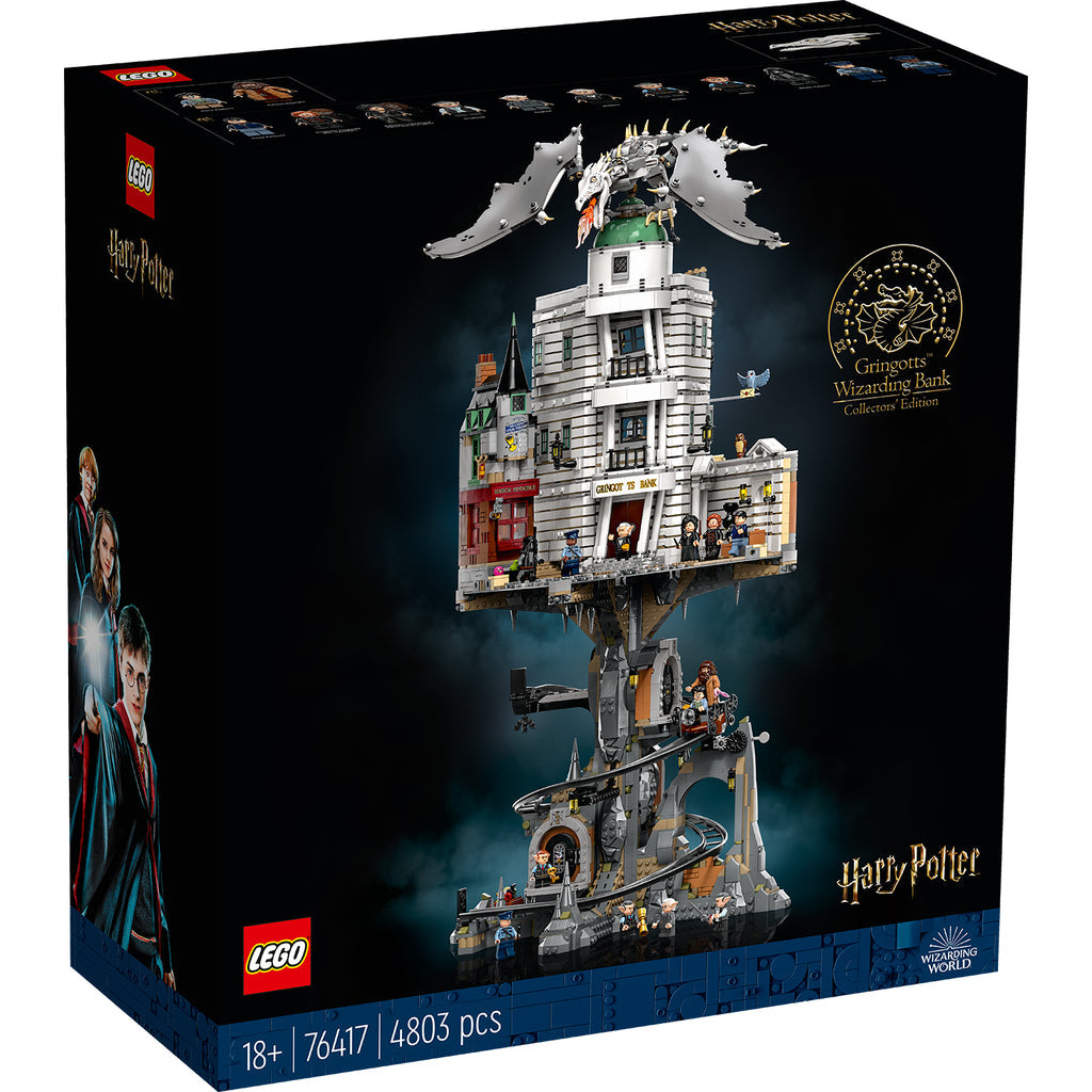 LEGO® Harry Potter™ Gringotts™ Wizarding Bank - Collectors Edition - Mô hình Ngân hàng Phù thủy Phiên bản Sưu tầm LEGO 76417 - Hình ảnh sản phẩm