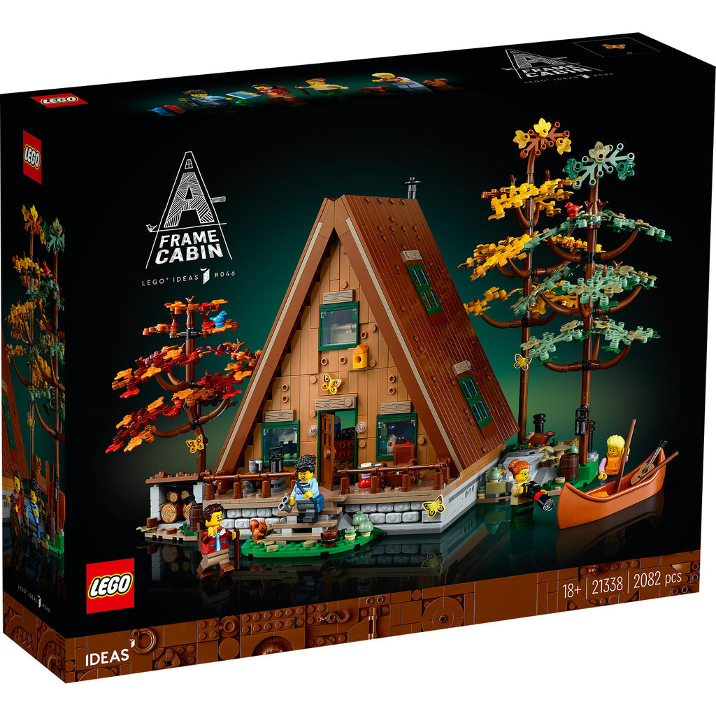 LEGO® Ideas A-Frame Cabin - Mô Hình Nhà Gỗ Chữ A - LEGO 21338 - Hình ảnh sản phẩm