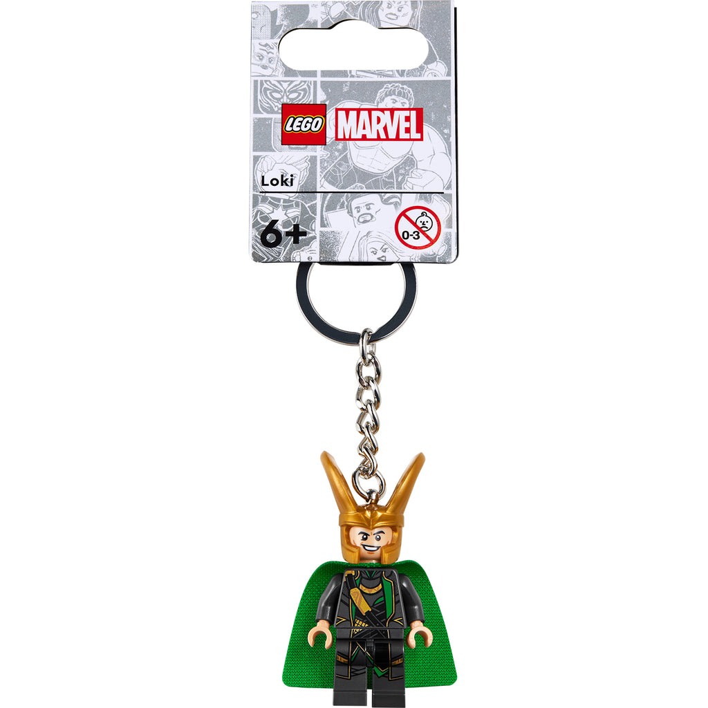 LEGO® Marvel Loki Keyring - Móc Khóa Nhân Vật Loki Siêu Anh Hùng - LEGO 854294 - Hình ảnh sản phẩm