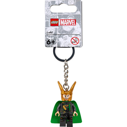 LEGO® Marvel Loki Keyring - Móc Khóa Nhân Vật Loki Siêu Anh Hùng - LEGO 854294 - Hình ảnh sản phẩm