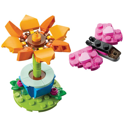 LEGO® Friends™ Garden Flower and Butterfly - Đồ chơi lắp ráp Polybag - LEGO 30417 - Góc nhìn khác 3