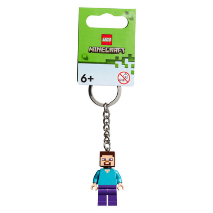 LEGO® Minecraft® Steve Keyring - Móc Khóa Nhân Vật Steve Chính Hãng LEGO - Hình ảnh sản phẩm