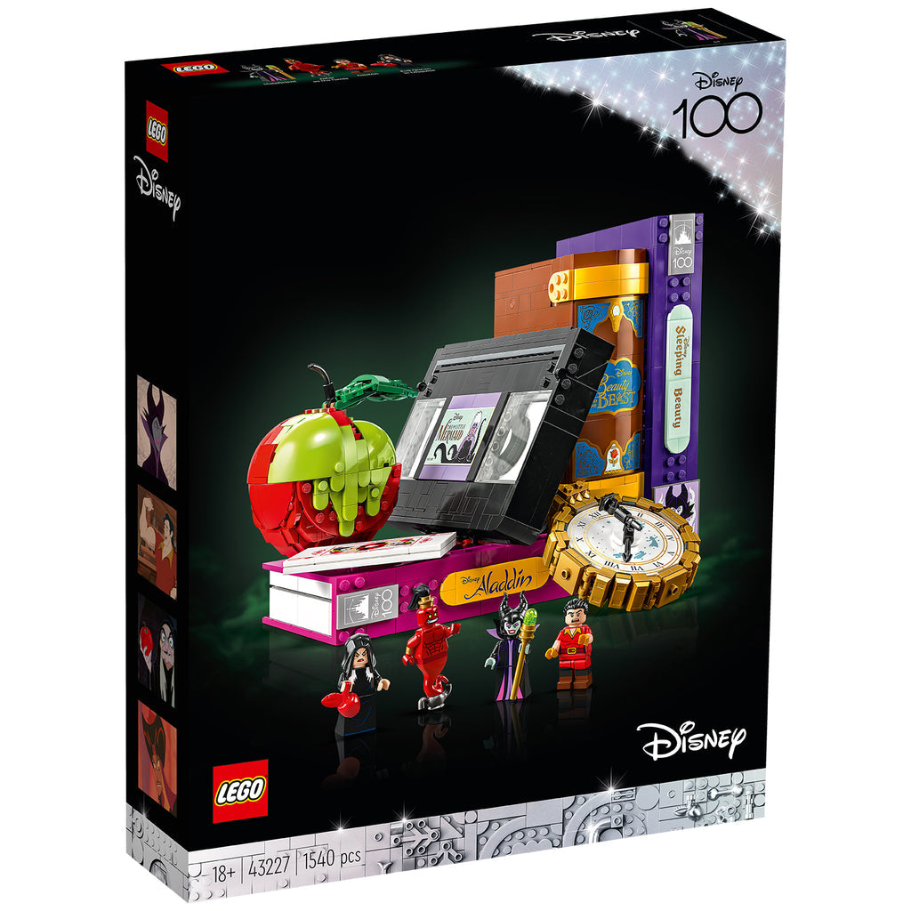 LEGO® Disney™ Villain Icons - Bộ Lắp Ráp Biểu Tượng Kẻ Phản Diện - LEGO 43227 - Hình ảnh sản phẩm