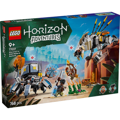LEGO® Horizon Adventures™ Aloy & Varl vs. Shell-Walker & Sawtooth Đồ Chơi Lắp Ráp Robot 77037 - Hình ảnh sản phẩm