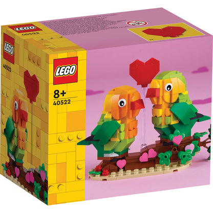 LEGO® Valentine Lovebirds - Đồ Chơi Lắp Ráp Chim Tình Nhân - LEGO 40522 - Hình ảnh sản phẩm