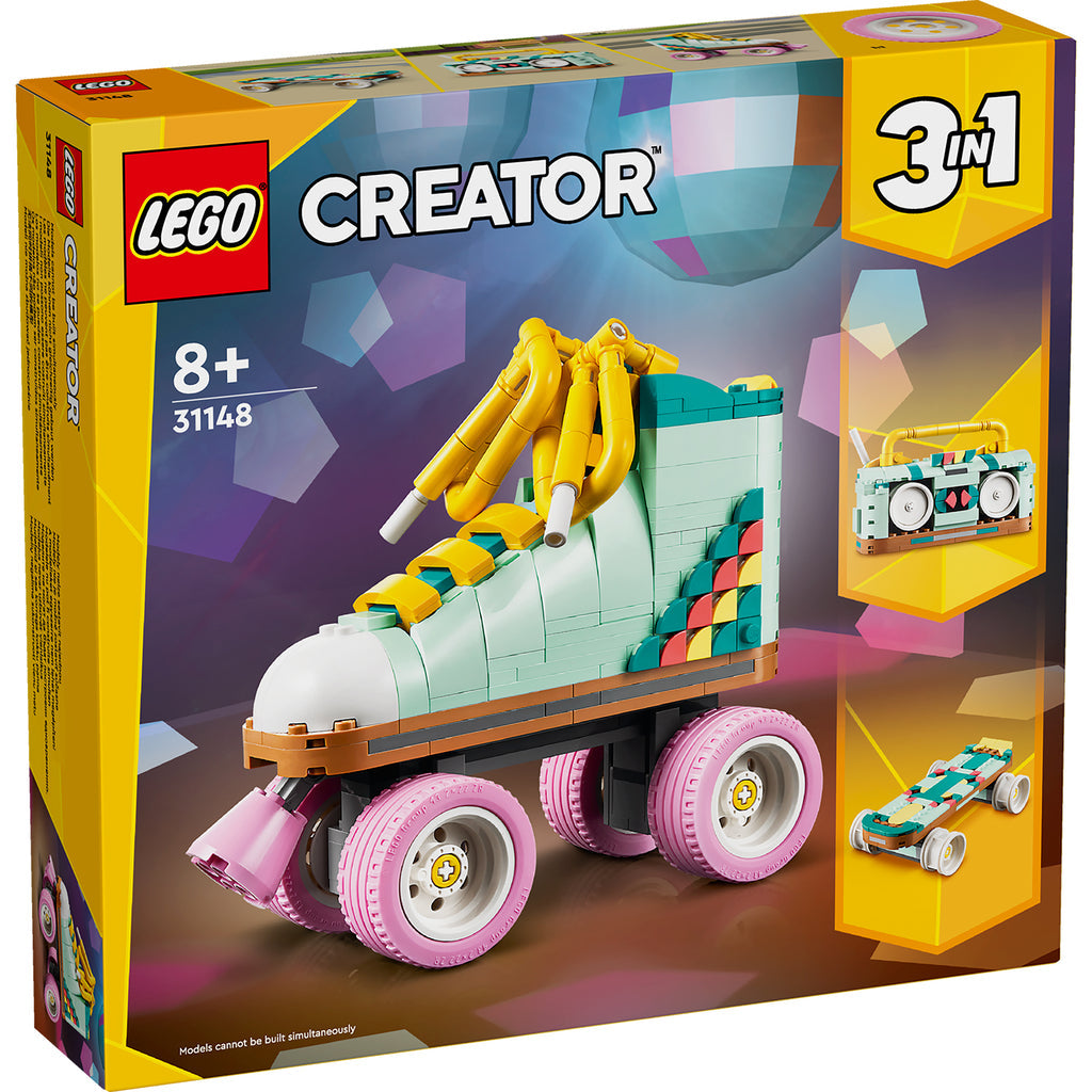 LEGO® Creator 3-in-1 Retro Roller Skate - Đồ Chơi Lắp Ráp 3 Trong 1 - LEGO 31148 - Hình ảnh sản phẩm