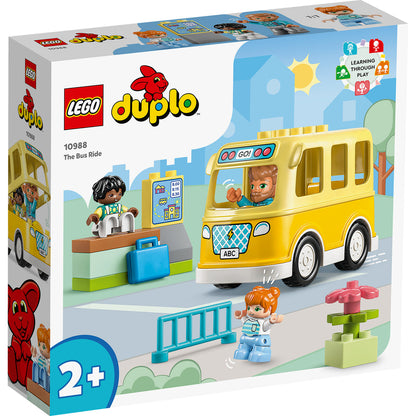 LEGO® DUPLO™ The Bus Ride - Đồ Chơi Xe Buýt Đi Học - LEGO 10988 - Hình ảnh sản phẩm