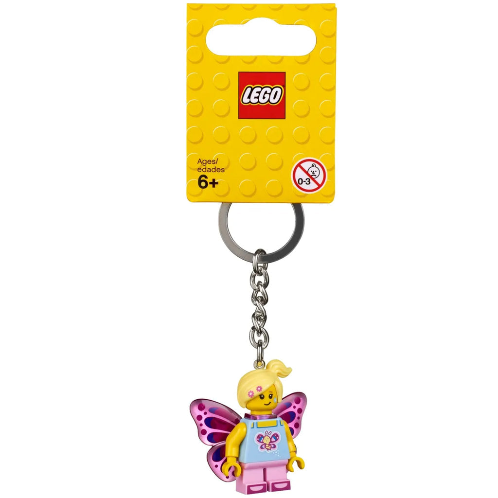 LEGO® Butterfly Girl Keyring - Móc Khóa Nhân Vật Cô Gái Bướm - LEGO 853795 - Hình ảnh sản phẩm