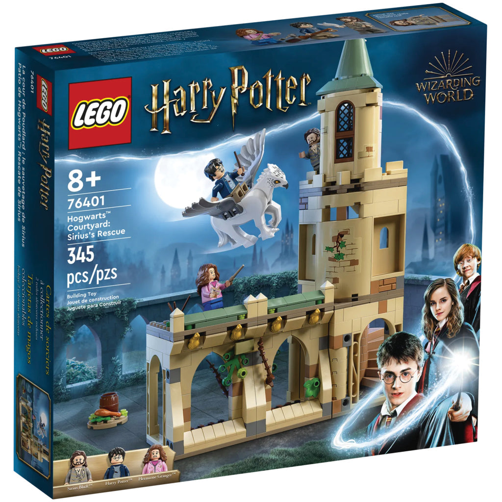 LEGO® Harry Potter™ Hogwarts™ Courtyard: Sirius’s Rescue - Đồ Chơi Lắp Ráp Cuộc Giải Cứu Sirius - LEGO 76401 - Hình ảnh sản phẩm