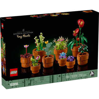 LEGO® ICONS™ Tiny Plants - Bộ Lắp Ráp Chậu Cây Cảnh Mini - LEGO 10329 - Hình ảnh sản phẩm