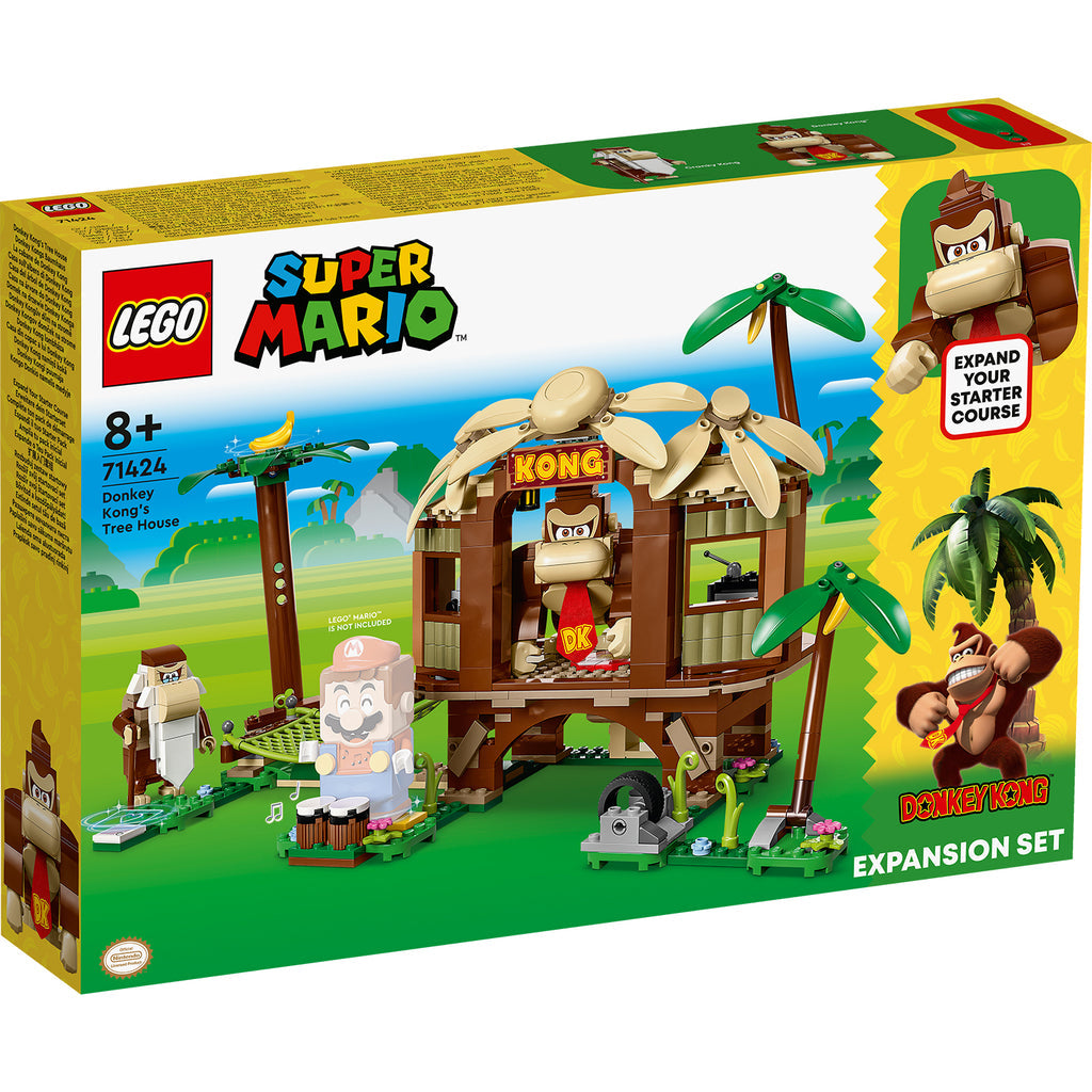 LEGO® Super Mario™ Donkey Kong’s Tree House Expansion Set - Bộ Lắp Ráp Mở Rộng Ngôi Nhà Trên Cây Của Donkey Kong - LEGO 71424 - Hình ảnh sản phẩm