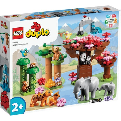 LEGO® DUPLO™ Wild Animals of Asia - Đồ Chơi Lắp Ráp Động Vật Hoang Dã Châu Á - LEGO 10974 - Hình ảnh sản phẩm