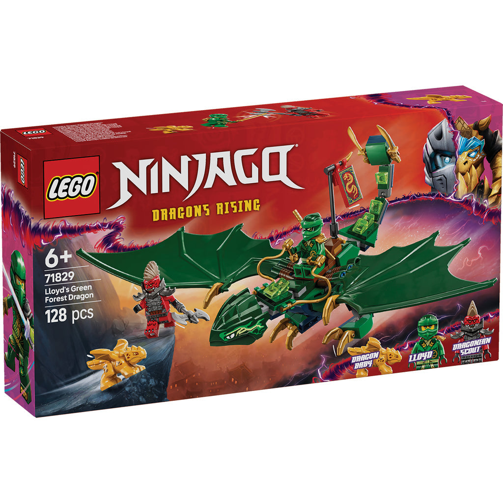 LEGO® NINJAGO® Lloyd’s Green Forest Dragon - Đồ Chơi Lắp Ráp Rồng Xanh Của Lloyd - LEGO 71829 - Hình ảnh sản phẩm