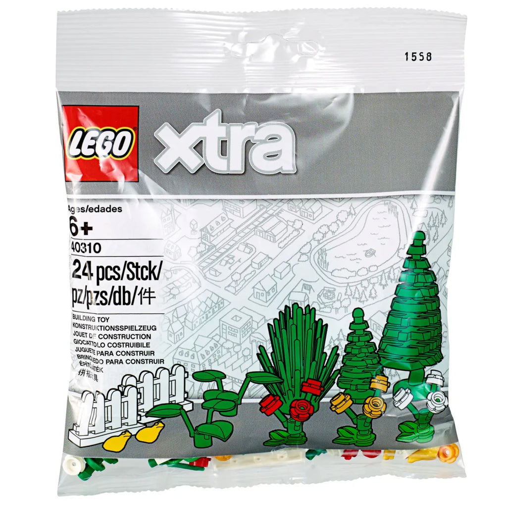 LEGO® Xtra Botanical Accessories - Bộ Phụ Kiện Thực Vật - LEGO 40310 - Hình ảnh sản phẩm