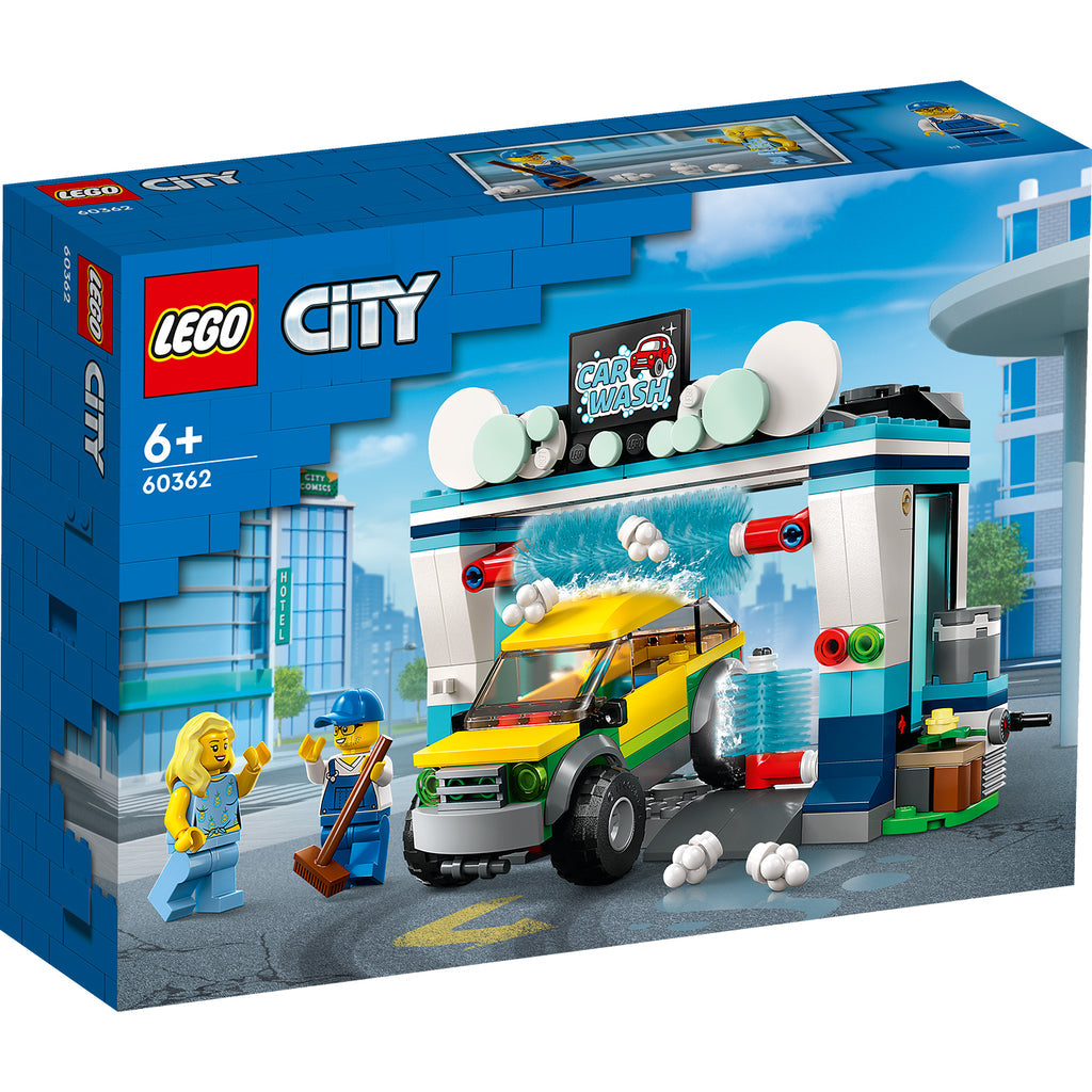 LEGO® City Car Wash - Bộ Đồ Chơi Trạm Rửa Xe Sáng Tạo - LEGO 60362 - Hình ảnh sản phẩm