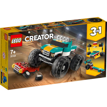 LEGO® Creator 3-in-1 Monster Truck Đồ chơi lắp ráp Xe tải quái vật LEGO 31101 - Hình ảnh sản phẩm