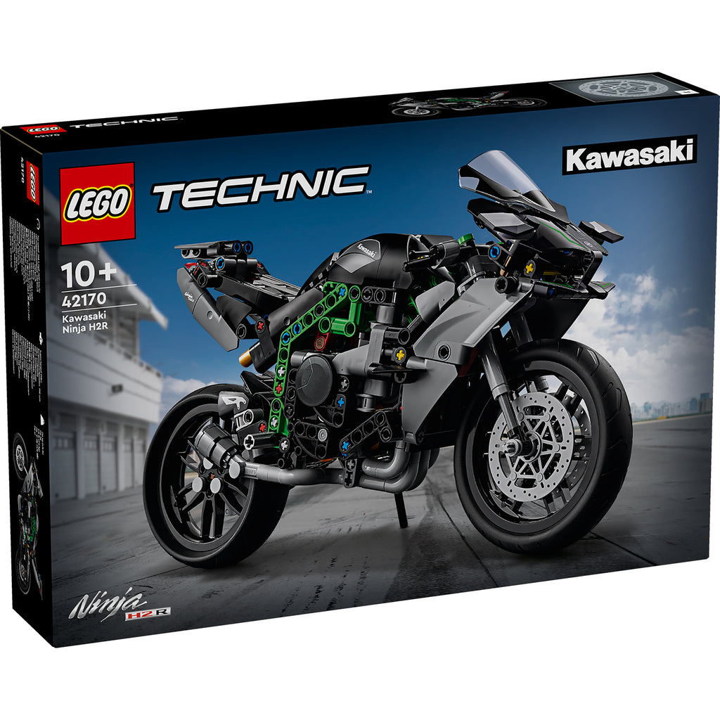 LEGO® Technic™ Kawasaki Ninja H2R Motorcycle - Mô hình lắp ráp siêu mô tô kỹ thuật - LEGO 42170 - Hình ảnh sản phẩm