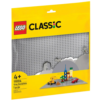 LEGO® Classic Gray Baseplate - Tấm Nền Lắp Ráp Màu Xám 48x48 Nút - LEGO 11024 - Hình ảnh sản phẩm