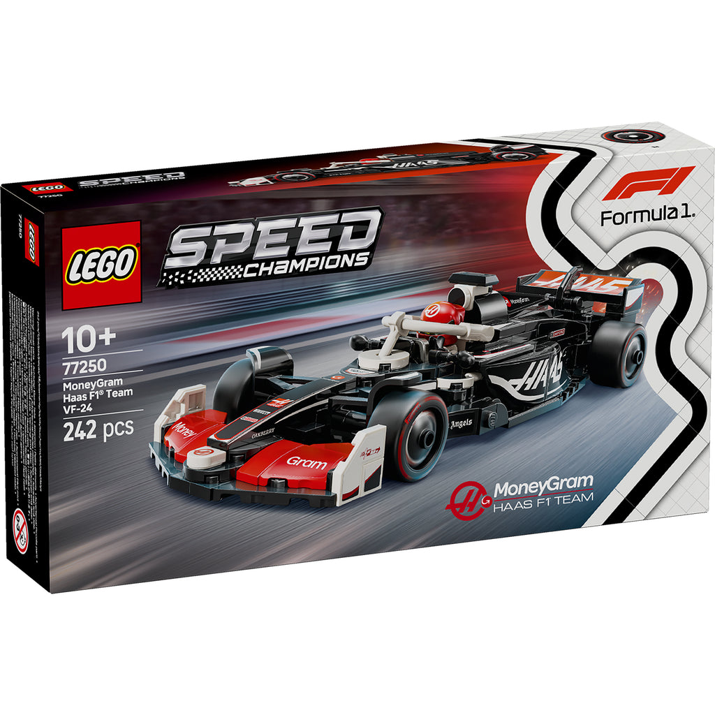 LEGO® Speed Champions MoneyGram Haas F1® Team VF-24 Race Car - Mô Hình Xe Đua F1 Đồ Chơi Lắp Ráp Chính Hãng LEGO 77250 - Hình ảnh sản phẩm