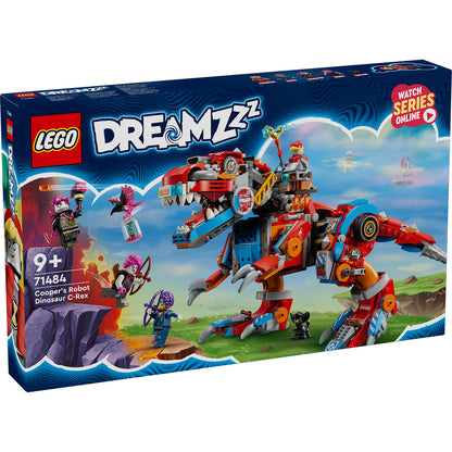 LEGO® DREAMZzz™ Cooper’s Robot Dinosaur C-Rex - Bộ Đồ Chơi Lắp Ráp Khủng Long Robot 2 Trong 1 - LEGO 71484 - Hình ảnh sản phẩm