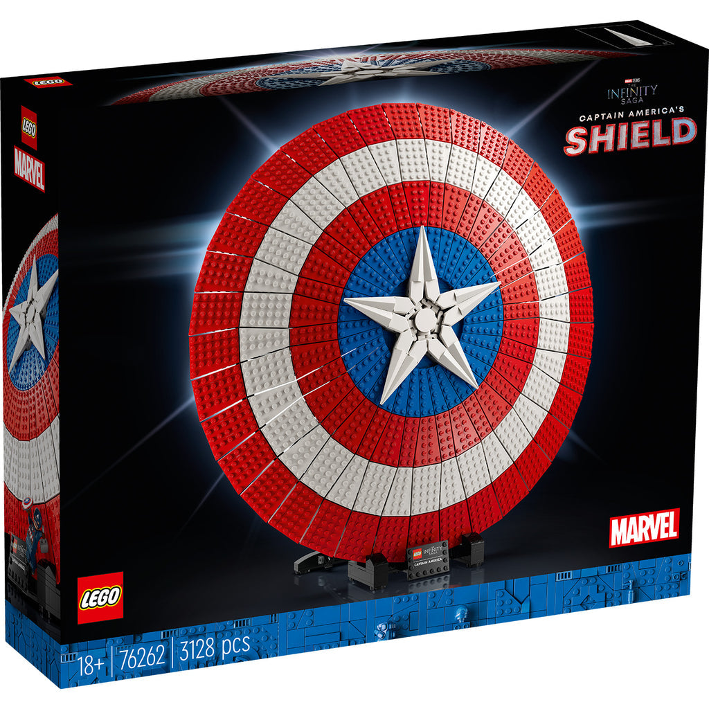LEGO® Marvel Captain America’s Shield - Mô hình Khiên Captain America - LEGO 76262 - Hình ảnh sản phẩm