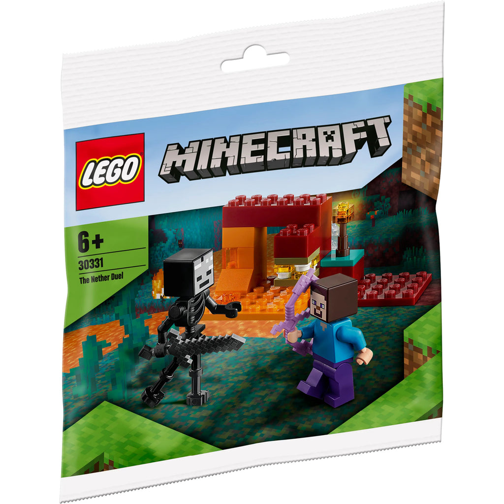 LEGO® Minecraft® The Nether Duel - Đồ Chơi Lắp Ráp Polybag LEGO 30331 - Hình ảnh sản phẩm