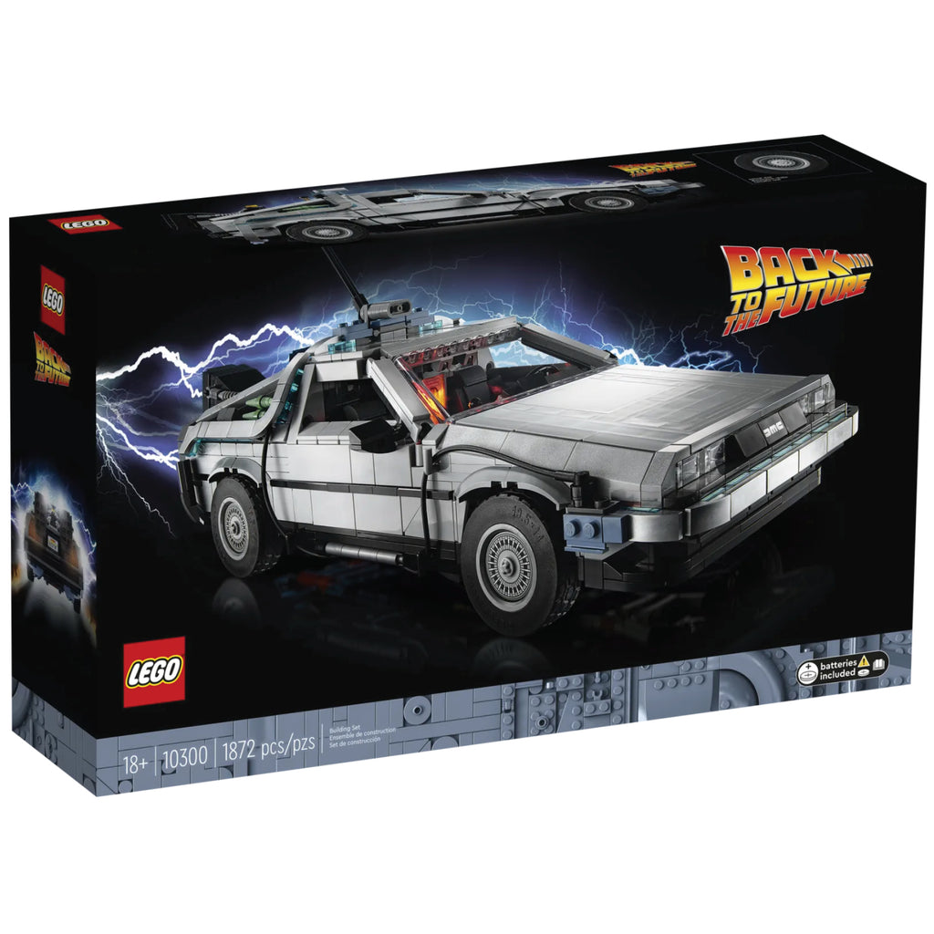 LEGO® Back to the Future Time Machine - Bộ lắp ráp Cỗ máy thời gian DeLorean 10300 - LEGO Icons - Hình ảnh sản phẩm