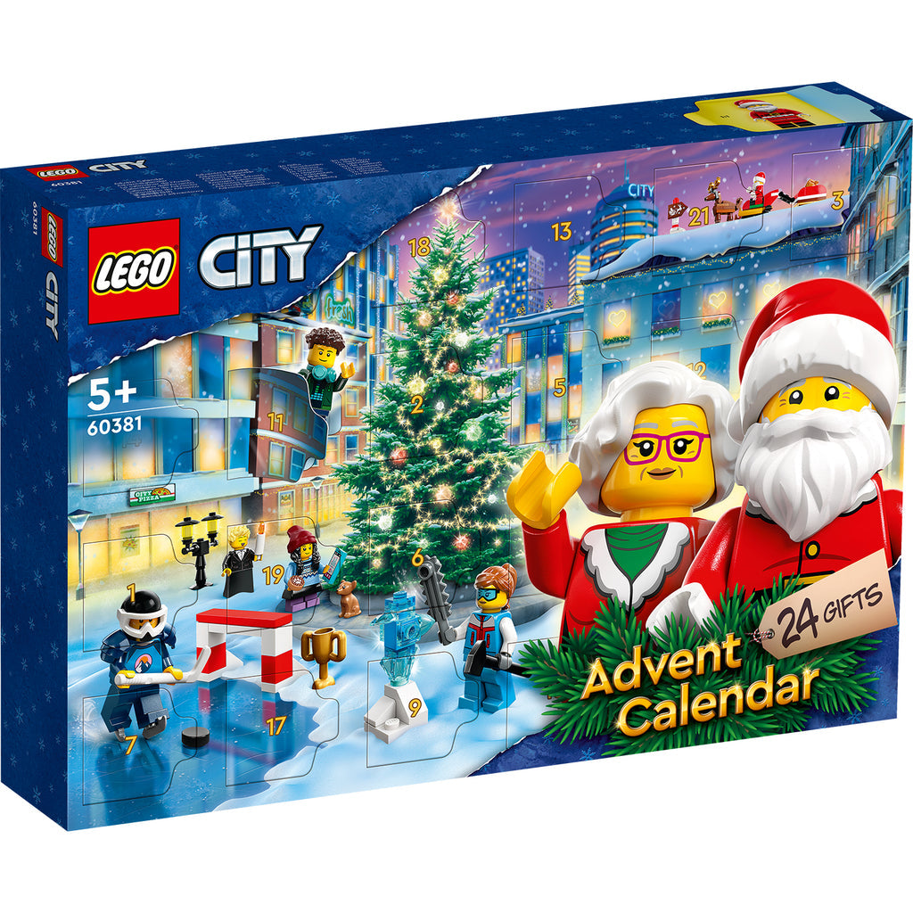 LEGO® City Advent Calendar 2023 - Bộ Lịch Mùa Vọng Giáng Sinh - LEGO 60381 - Hình ảnh sản phẩm