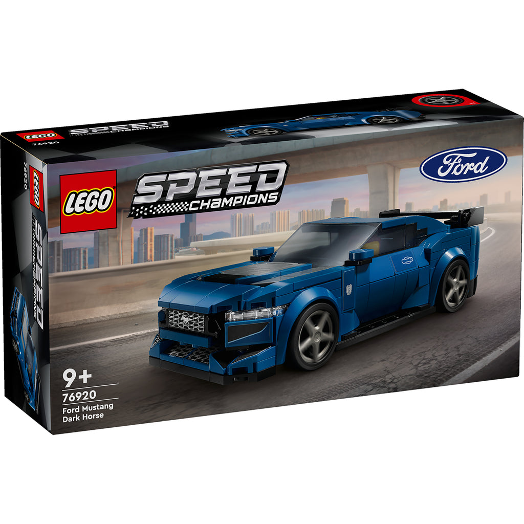 LEGO® Speed Champions Ford Mustang Dark Horse Sports Car - Bộ Đồ Chơi Lắp Ráp Xe Đua Thể Thao - LEGO 76920 - Hình ảnh sản phẩm