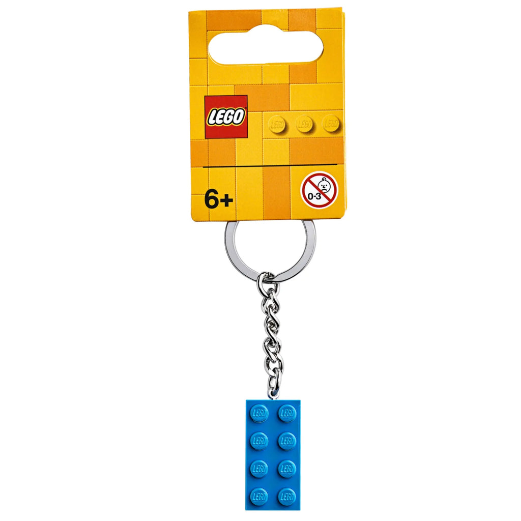 LEGO® Keyring 2x4 Stud – Bright Blue - Móc Khóa Gạch LEGO Xanh Dương - LEGO 853993 - Hình ảnh sản phẩm