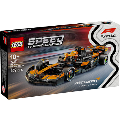LEGO® Speed Champions - McLaren F1® Team MCL38 Race Car Mô Hình Xe Đua Công Thức 1 (F1) Đồ Chơi Lắp Ráp - Hình ảnh sản phẩm