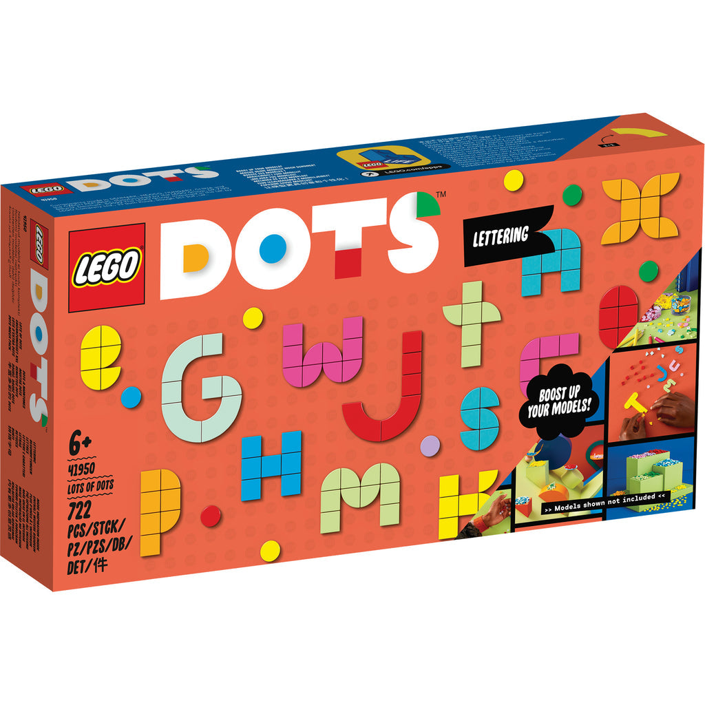 LEGO® DOTS™ Lots of DOTS – Lettering - Bộ Gạch Chữ Cái Sáng Tạo LEGO 41950 - Hình ảnh sản phẩm