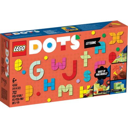 LEGO® DOTS™ Lots of DOTS – Lettering - Bộ Gạch Chữ Cái Sáng Tạo LEGO 41950 - Hình ảnh sản phẩm
