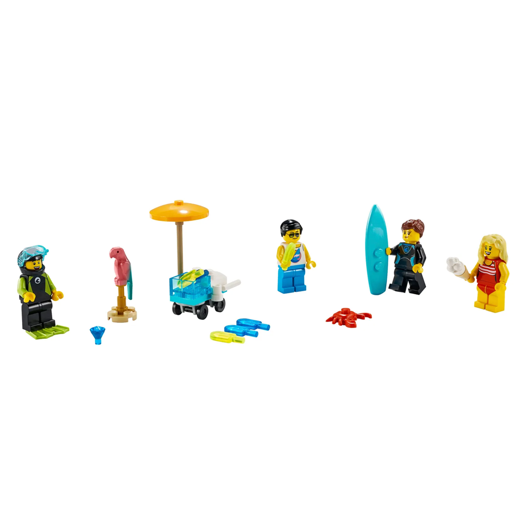 LEGO® Summer Celebration Minifigure Set - Bộ Nhân Vật Lễ Hội Mùa Hè - LEGO 40344 - Hình ảnh chi tiết 2