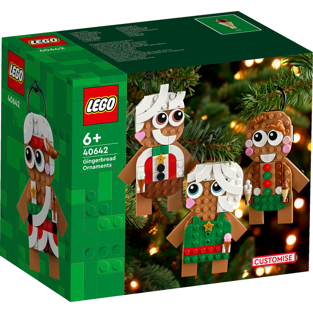 LEGO® Gingerbread Ornaments - Đồ Trang Trí Bánh Gừng Giáng Sinh - LEGO 40642 - Hình ảnh sản phẩm
