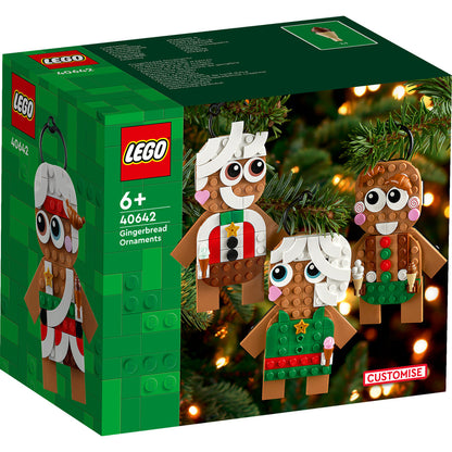 LEGO® Gingerbread Ornaments - Đồ Trang Trí Bánh Gừng Giáng Sinh - LEGO 40642 - Hình ảnh sản phẩm