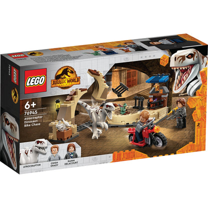 LEGO® Jurassic World Atrociraptor Dinosaur: Bike Chase - Đồ chơi lắp ráp Truy Đuổi Khủng Long - LEGO 76945 - Hình ảnh sản phẩm