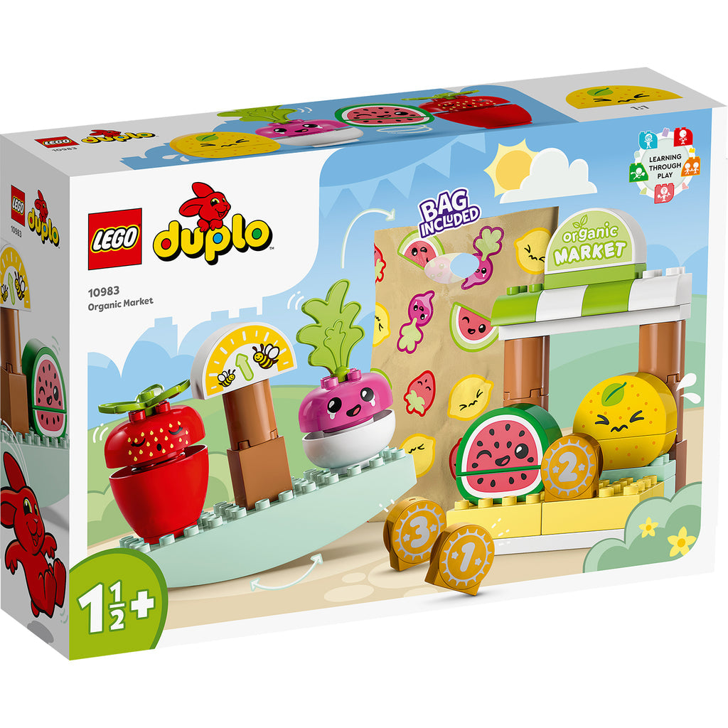 LEGO® DUPLO™ Organic Market - Đồ Chơi Chợ Nông Sản Hữu Cơ - LEGO 10983 - Hình ảnh sản phẩm