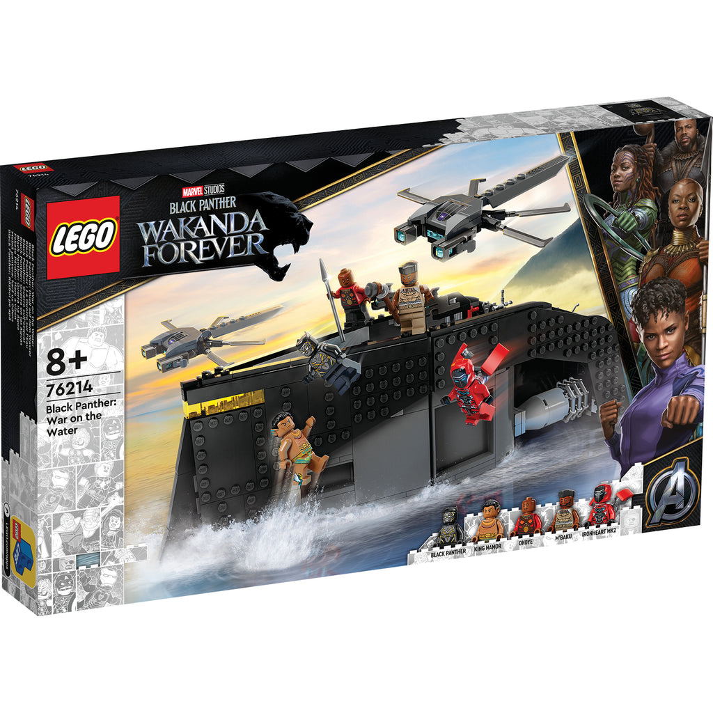 LEGO® Marvel Black Panther: War on the Water - Tàu Chiến Wakanda - LEGO 76214 - Hình ảnh sản phẩm