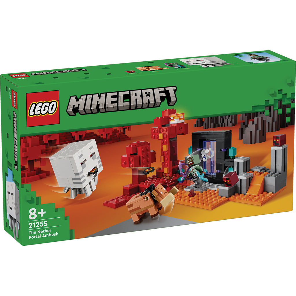 LEGO® Minecraft® The Nether Portal Ambush - Đồ Chơi Lắp Ráp Cổng Nether (21255) - Hình ảnh sản phẩm