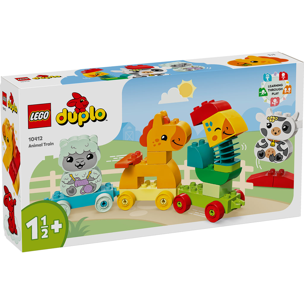 LEGO® DUPLO™ Animal Train - Đồ Chơi Đoàn Tàu Động Vật Cho Bé 10412 - Hình ảnh sản phẩm