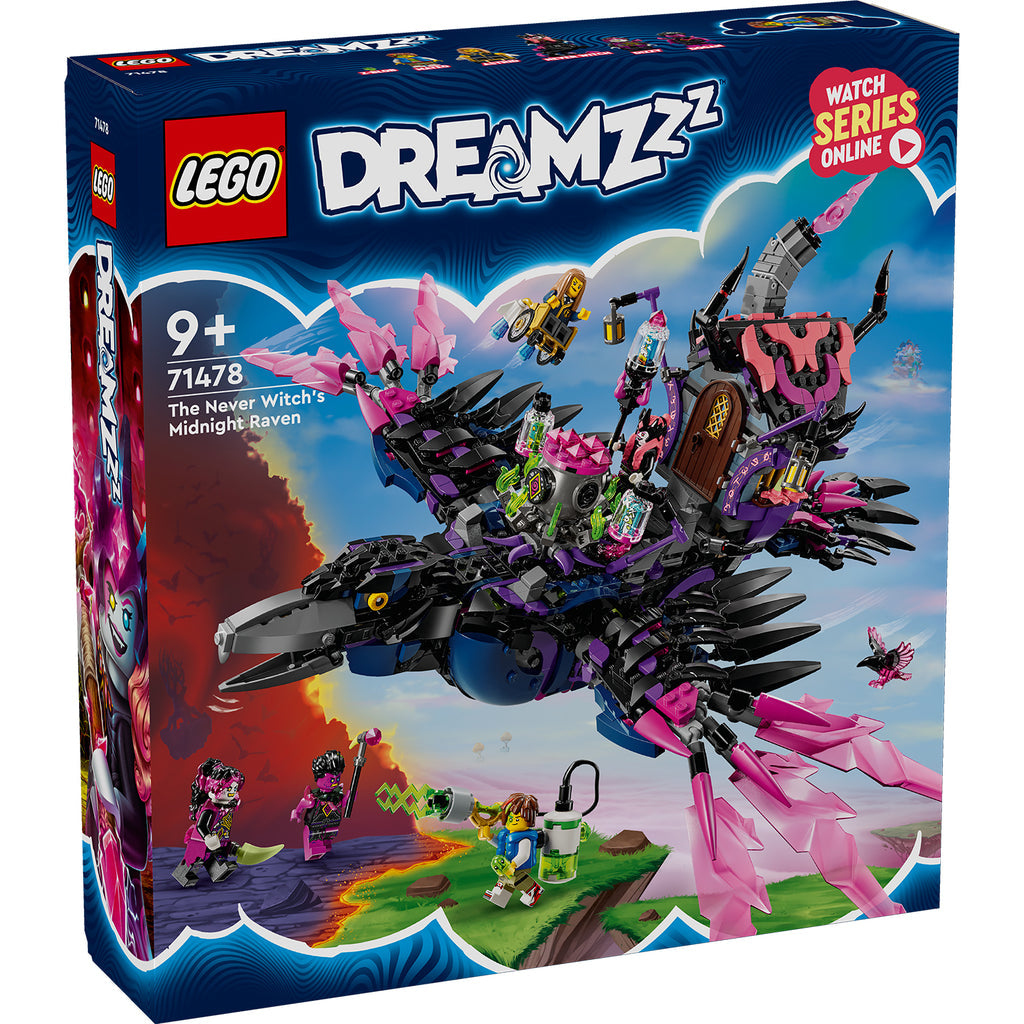 LEGO® DREAMZzz™ The Never Witch’s Midnight Raven (71478) Đồ Chơi Lắp Ráp Thế Giới Giấc Mơ LEGO 71478 - Hình ảnh sản phẩm